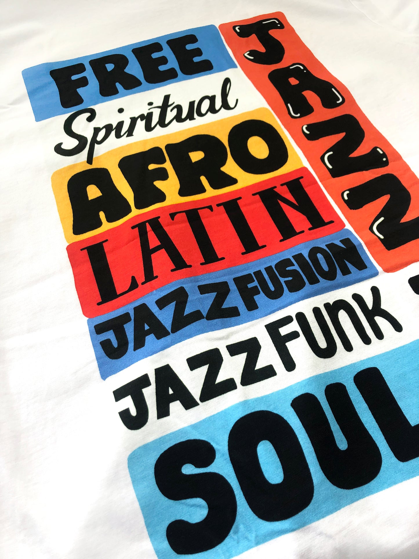 Jazz Saves Trumpet T-Shirt (Brights)