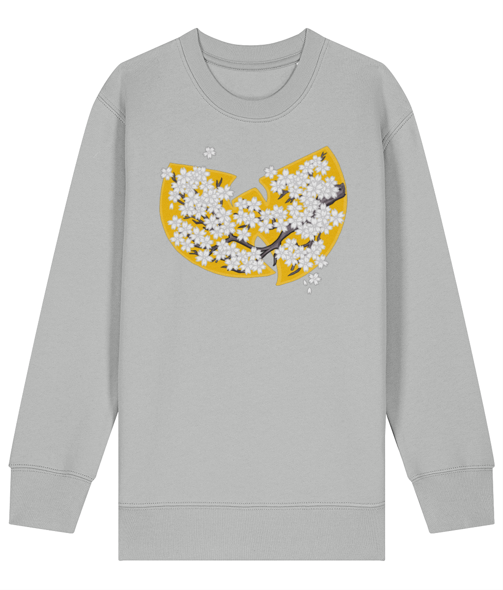 Shaolin Blossom - Kids Sweatshirt (Yellow)