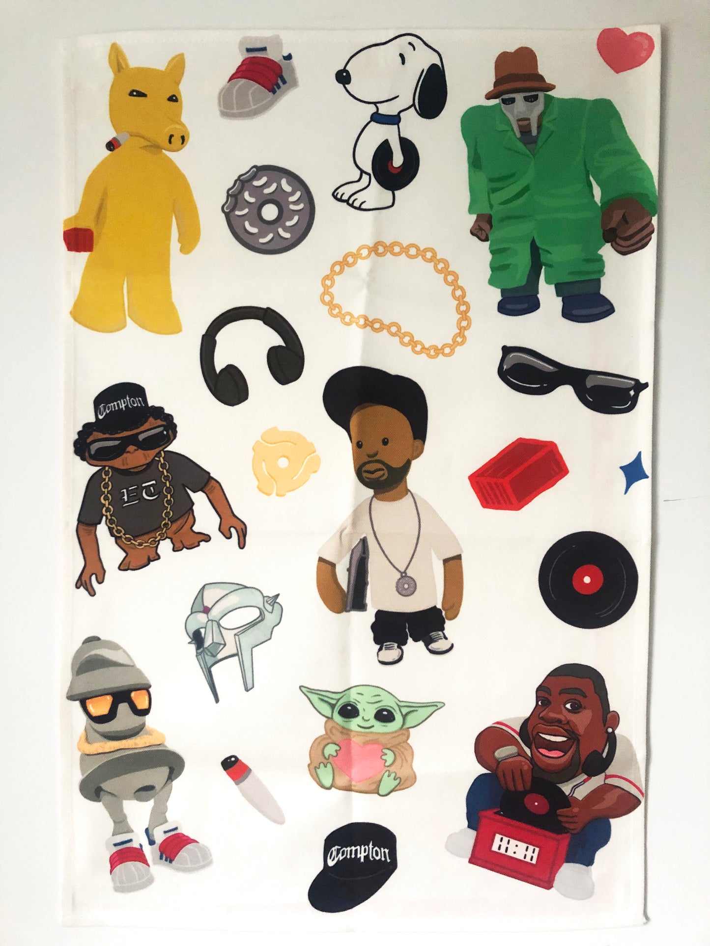 Legends Tea Towel
